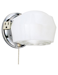 Soporte de Pared Westinghouse 66402 Cromado 60W 12.7cm