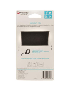Ataduras Reutilizables VELCRO ONE-WRAP 58.4x2.2cm 3 Pzas 2
