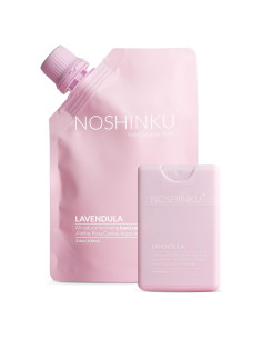 Kit de Recarga Desinfectante de Manos Noshinku Lavanda 70% Alcohol