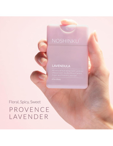 Kit de Recarga Desinfectante de Manos Noshinku Lavanda 70% Alcohol