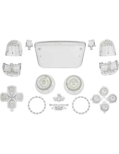Kit de Reemplazo WPS para Controlador PS5 - 18 Piezas Brilla en la Oscuridad