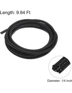 Manga de Cable Organizador MECCANIXITY 3 Metros 1/4 Pulgada 2