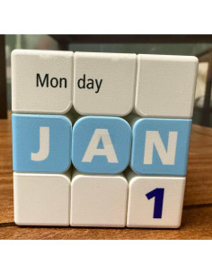 Cubo Calendario 3x3 Cuberspeed - Juguete de Velocidad 2