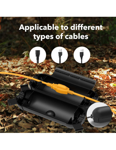 Cubierta de Seguridad para Cable de Extensión BN-LINK IP44 2 Pack
