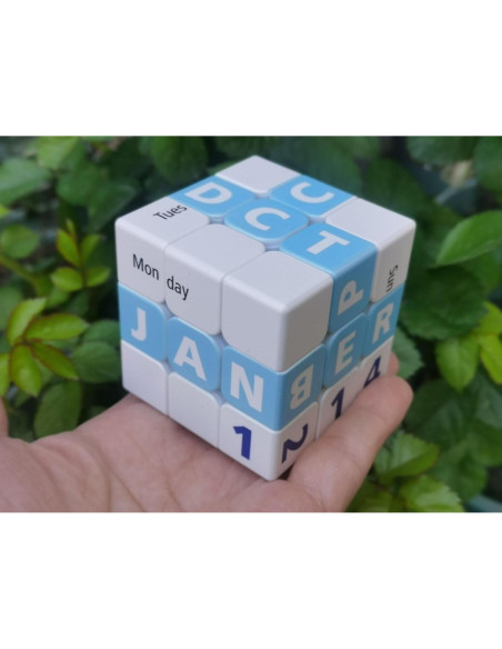 Cubo Calendario 3x3 Cuberspeed - Juguete de Velocidad