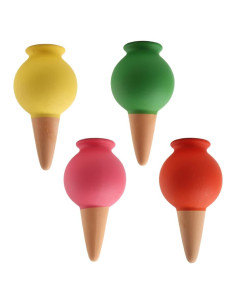 Dispositivos de Riego Automático Ximimark 4 Paquetes Terracota