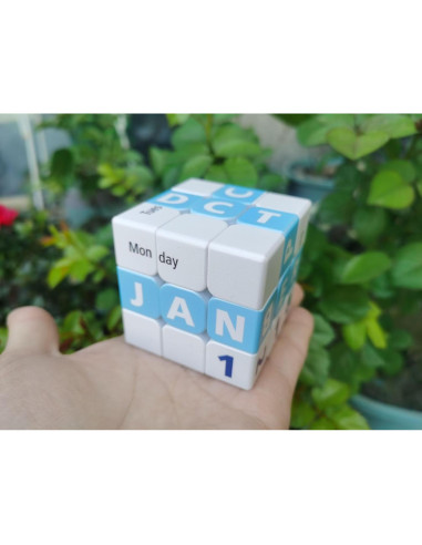 Cubo Calendario 3x3 Cuberspeed - Juguete de Velocidad