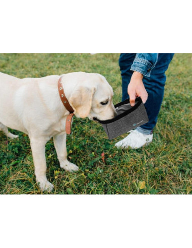 Cuencos Plegables para Perros PetAmi x2, 2.02L, Gris Jaspeado