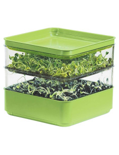 Kit de Germinación Gardens Alive! Semillero Apilable 2 Niveles