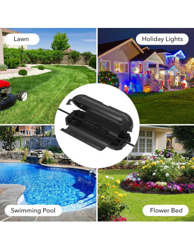 Cubierta de Seguridad para Cable de Extensión BN-LINK IP44 2 Pack