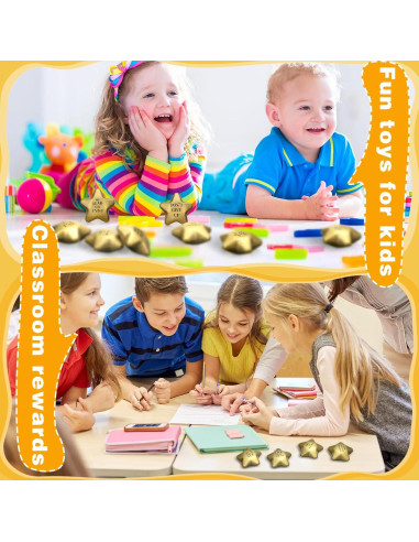 36 Pelotas de Estrés en Forma de Estrella Jenaai 5.5 cm