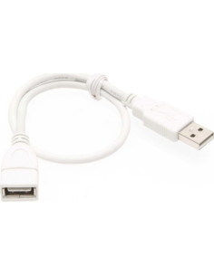 Cable de extensión USB 2.0 A macho a A hembra UltraFlex 30 cm 2