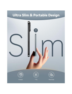 Batería Portátil MagSafe Kuulaa 5000mAh Carga Rápida USB-C 2