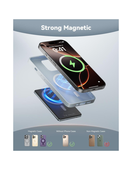 Batería Portátil MagSafe Kuulaa 5000mAh Carga Rápida USB-C