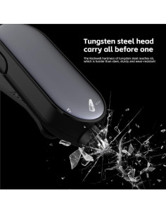 Herramienta de Emergencia SAMYARD 2-en-1 Rompedor de Ventanas y Cortador de Cinturón 2