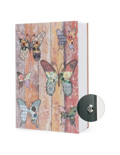 Caja Fuerte Oculta PACOLO Mariposa 24.1x15.7x5.6cm