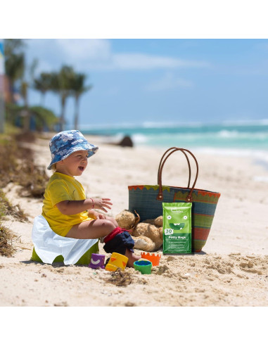 Bolsas de Orinal Desechables Pail Buddies 60 Unidades - Absorbentes y a Prueba de Fugas