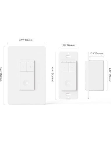 Interruptor de Ventilador Inteligente TREATLIFE WiFi 2.4GHz