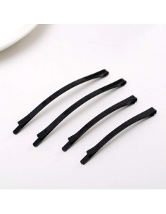 24 Pinzas de Pelo Negras Aysekone - 12 Grandes y 12 Pequeñas 2