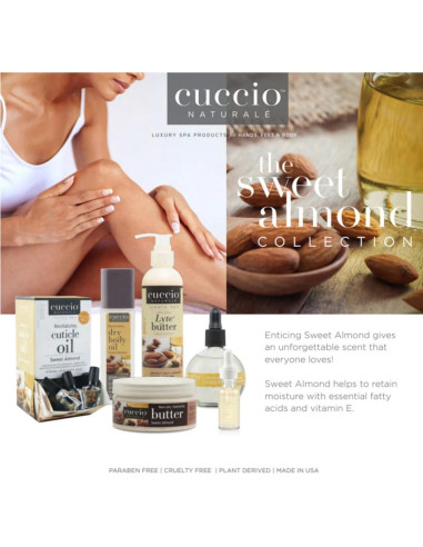 Aceite de Cutícula Cuccio Naturale Almendra Dulce 9.4 ml - Hidratante