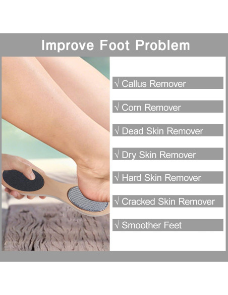 Piedra Pómez 4 en 1 Beomeen para Cuidado de Pies