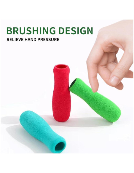 6 Agarraderas de Lápiz de Espuma Ergonómicas GANPUB Multicolor