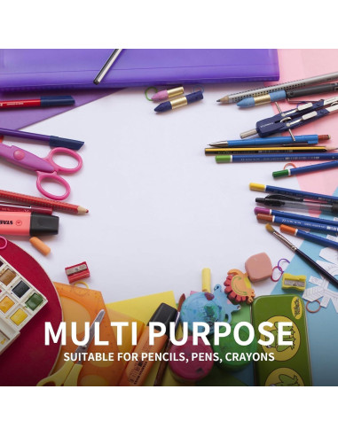 6 Agarraderas de Lápiz de Espuma Ergonómicas GANPUB Multicolor