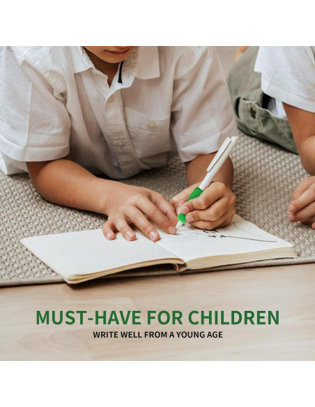 6 Agarraderas de Lápiz de Espuma Ergonómicas GANPUB Multicolor