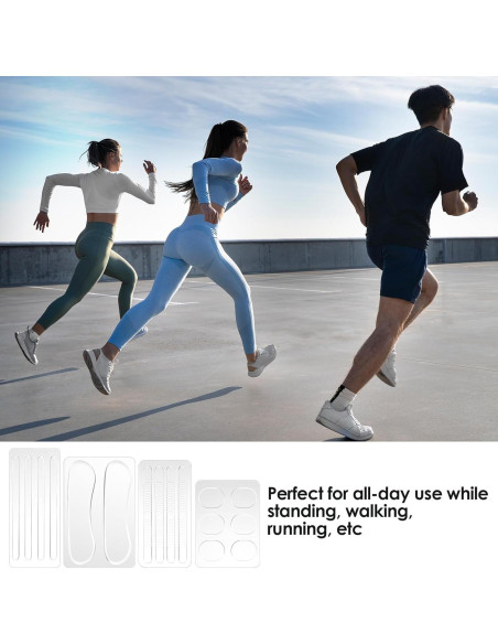 34 Cojines de Silicona para Talón Antideslizantes Guduling