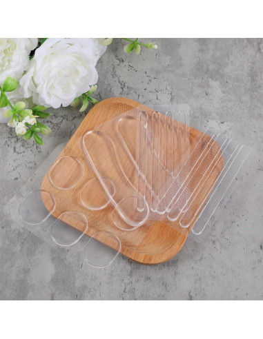 34 Cojines de Silicona para Talón Antideslizantes Guduling