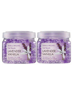 Gel Eliminador de Olores SMELLS BEGONE - 340 g x 2 - Lavanda y Vainilla
