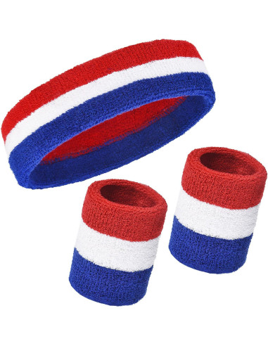 Conjunto de Bandas de Sudor Bememo 12 Pcs para Deportes