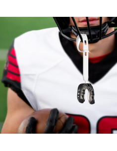 6 Correos de Protector Bucal Universal Nogeqi - Blanco 2