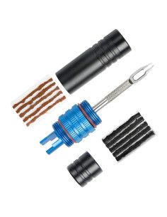 Kit de Reparación Neumáticos Tubeless RRK con Jeringa y Herramientas