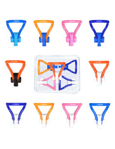 Clip de Nariz KYLELOVE para Natación y Buceo - 10 Paquetes