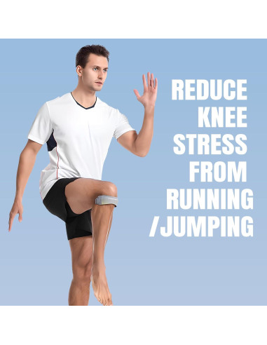 2-Pack Rodilleras Estabilizadoras HUGE HILL con Compresión