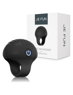 Bola de Masaje de Dedo JE FUN Recargable Impermeable Negro