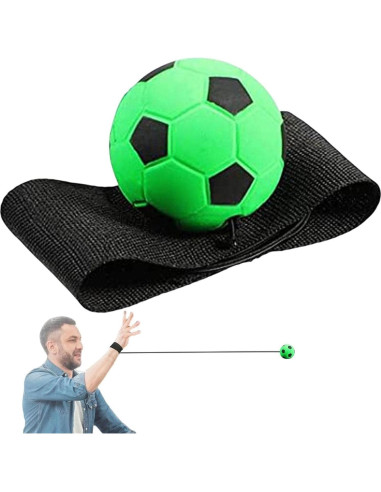 Bola de Retorno de Muñeca JJLFresheners con Correa y Cuerda Elástica