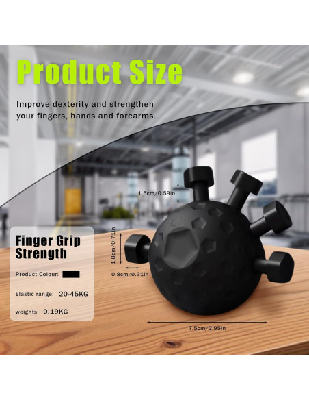 Fortalecedor de Agarre de Mano Ajustable Xanadued - Silicona