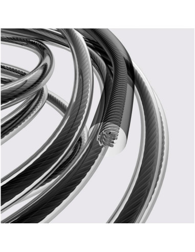 Cuerda de Saltar Genérico 2.79m con Mangos de Espuma para Fitness