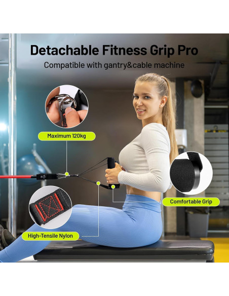 Correa de Anclaje para Puerta Slim Panda - Bandas de Resistencia