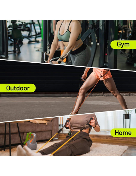 Correa de Anclaje para Puerta Slim Panda - Bandas de Resistencia
