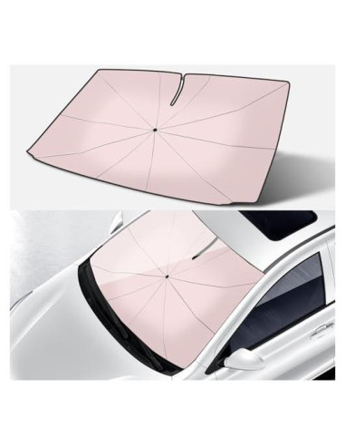 Sombrilla para Parabrisas Rain Cats Rosa Plegable 71x101cm