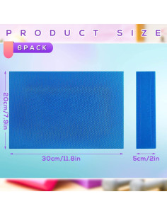 6 Almohadillas de Equilibrio Antideslizantes Hanaive 30x20 cm 2