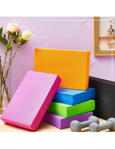 6 Almohadillas de Equilibrio Antideslizantes Hanaive 30x20 cm