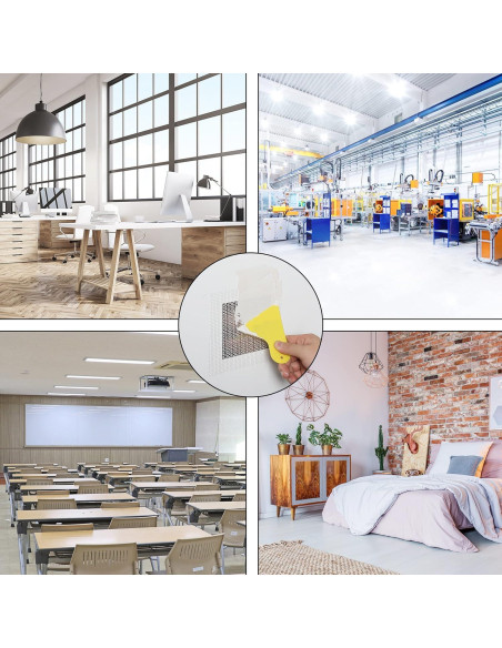 Kit de Reparación de Paneles de Yeso Bates 11 Piezas 15 cm