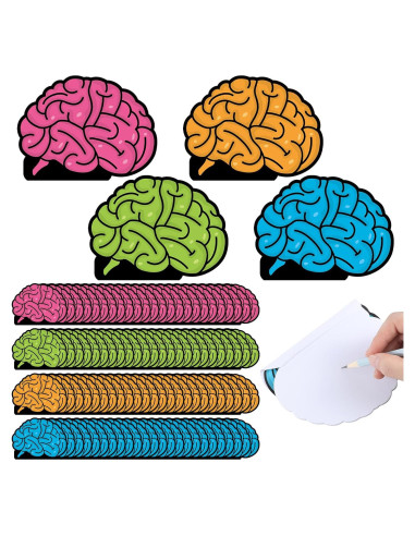 Juego de 24 Blocs de Notas en Forma de Cerebro AmazingSpark
