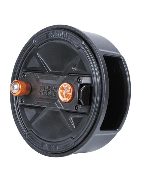 Carrete de Alambre de Atar Klein Tools 27500, Cierre Rápido, Aluminio Ligero