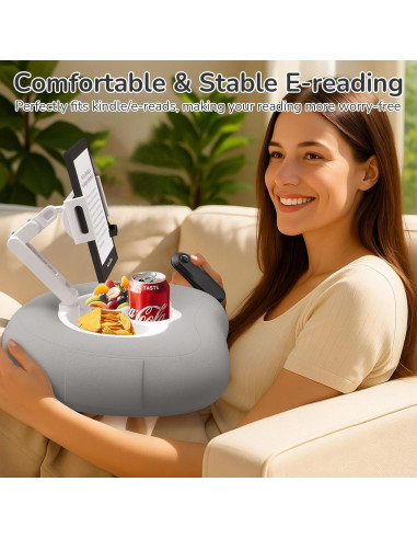 Soporte de Almohada para Tablet Vizzicool Gris 1.27 kg