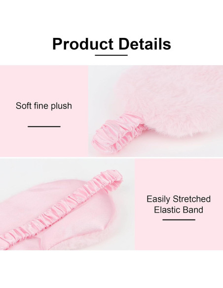 Juego de Diademas de Spa Casoty con Máscaras de Sueño - 12 Pcs